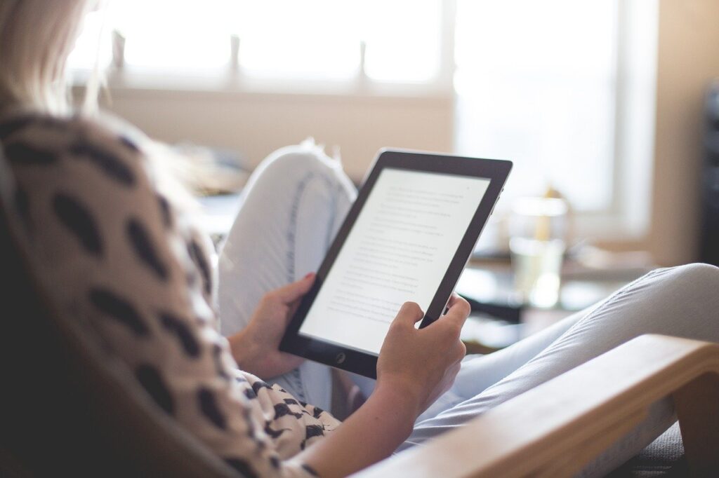 Kindle Ereader Tablet E Reader  - Pexels / Pixabay